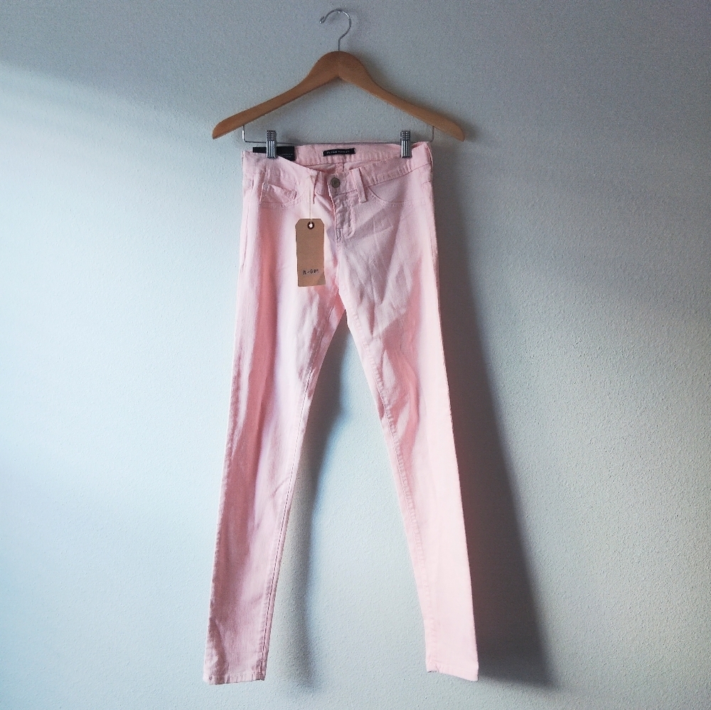 Flying Monkey Light Pink Skinny Jeans